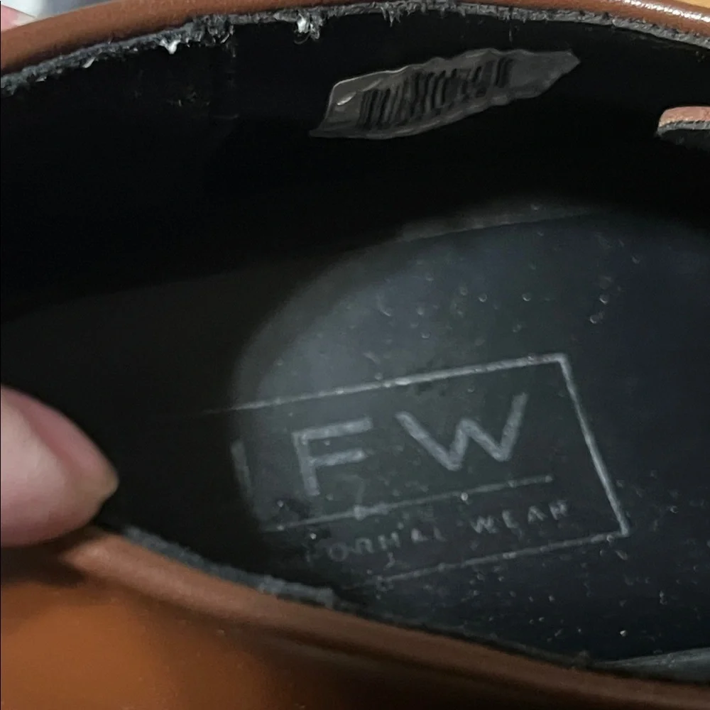 JFW Elegant Cognac Men's Oxfords